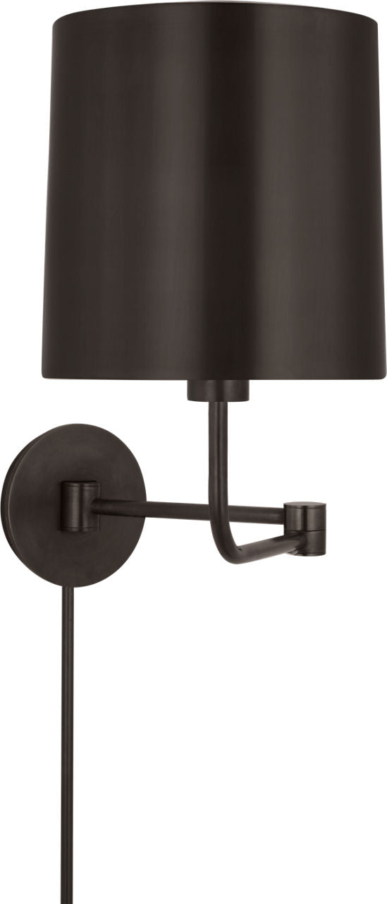 Go Lightly Swing Arm Wall Light | Bronze | Bronze Shade