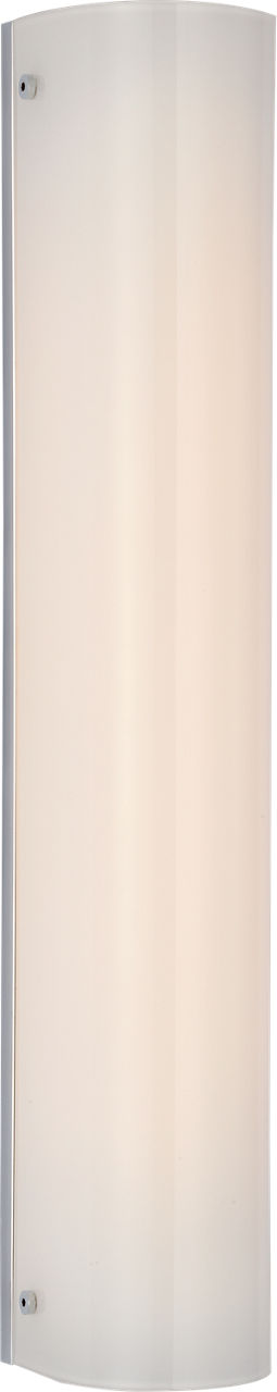 Penhold 18" Bath Light | Polished Nickel | White Glass