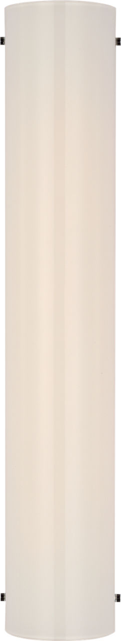 Penhold 18" Bath Light | Polished Nickel | White Glass