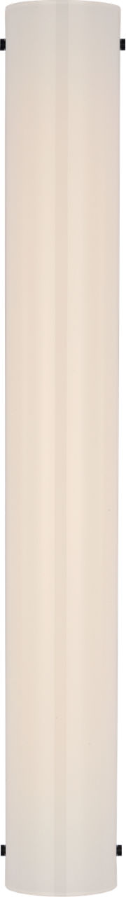 Penhold 24" Bath Light | Bronze | White Glass
