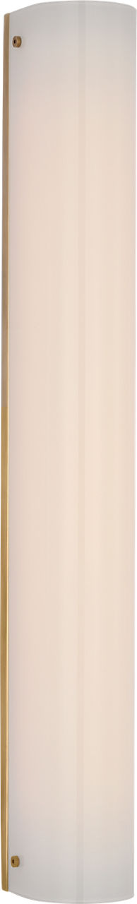 Penhold 24" Bath Light | Soft Brass | White Glass