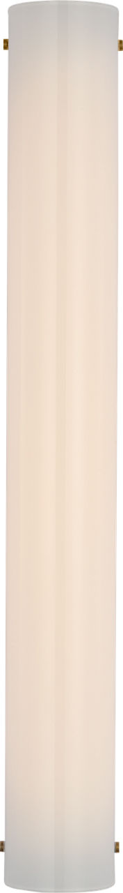 Penhold 24" Bath Light | Soft Brass | White Glass