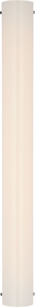 Penhold 30" Bath Light | Polished Nickel | White Glass