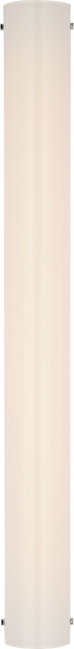 Penhold 30" Bath Light | Polished Nickel | White Glass