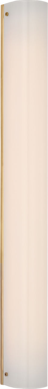 Penhold 30" Bath Light | Soft Brass | White Glass