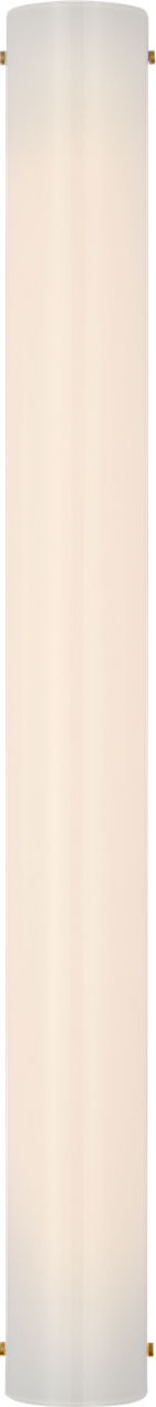 Penhold 30" Bath Light | Soft Brass | White Glass