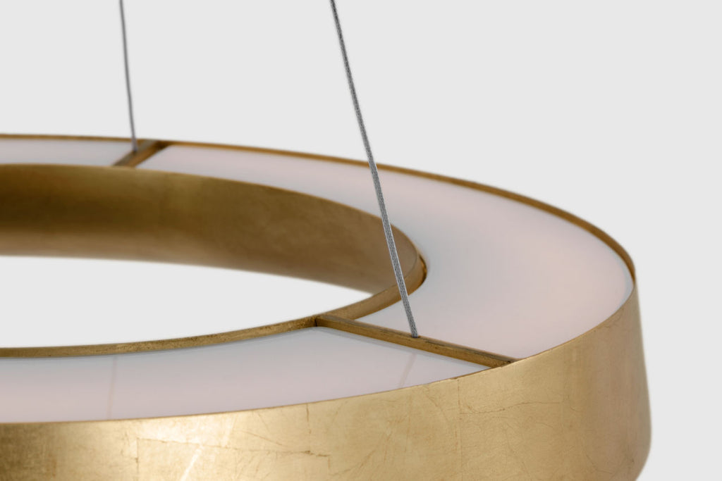 Neptune 24" Uplight Ring Chandelier | Gild