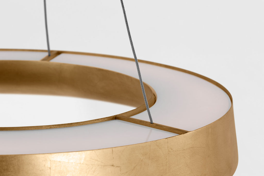 Neptune 24" Uplight Ring Chandelier | Gild