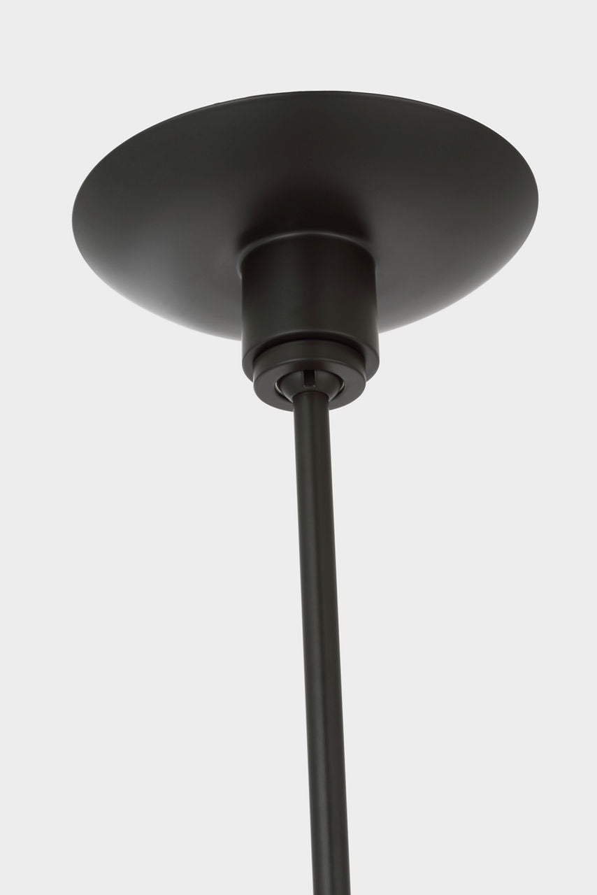 Divina 20" Pendant | Modern Iron | Alabaster