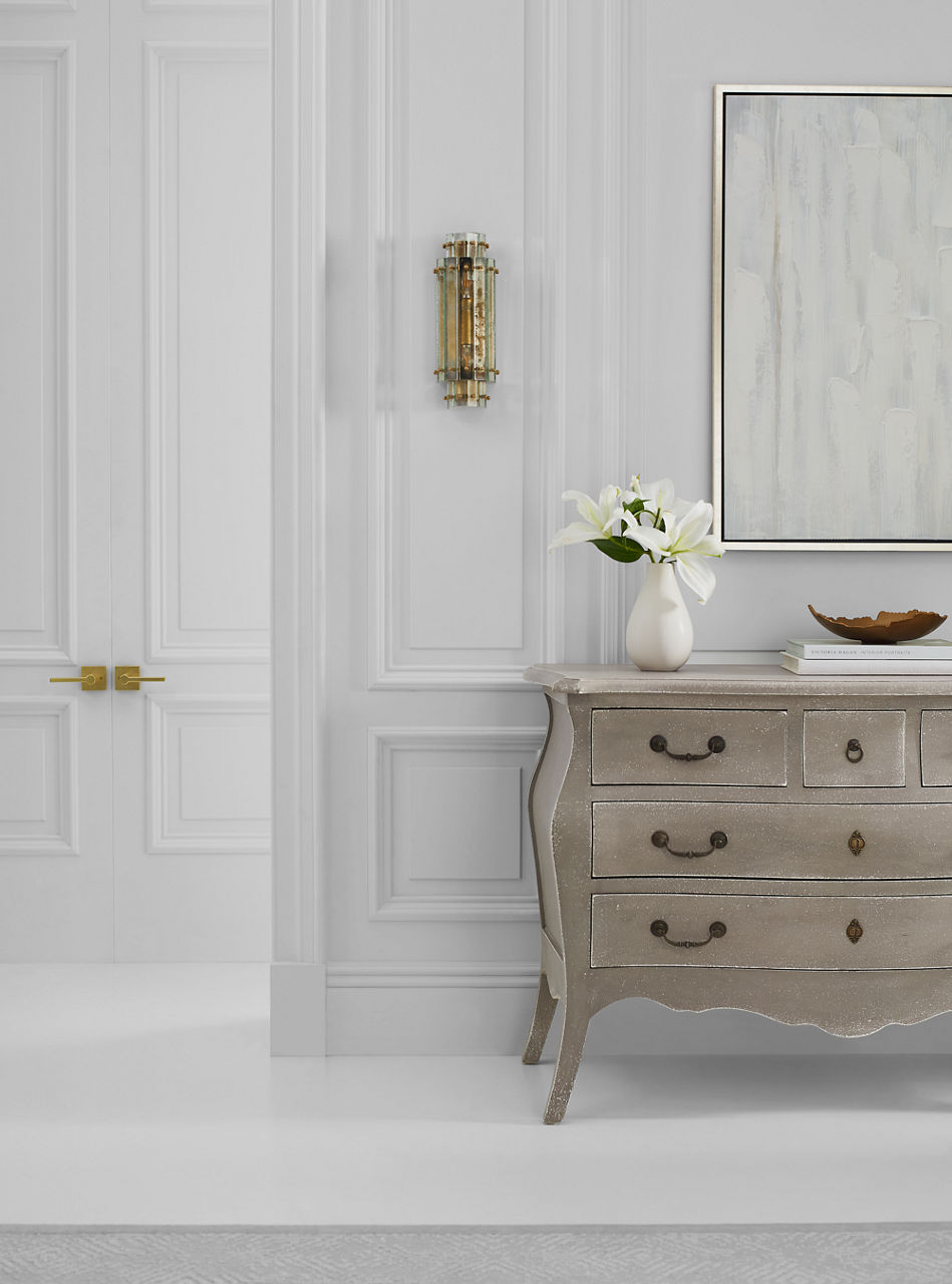 Cadence Small Tiered Sconce | Hand-Rubbed Antique Brass | Antique Mirror