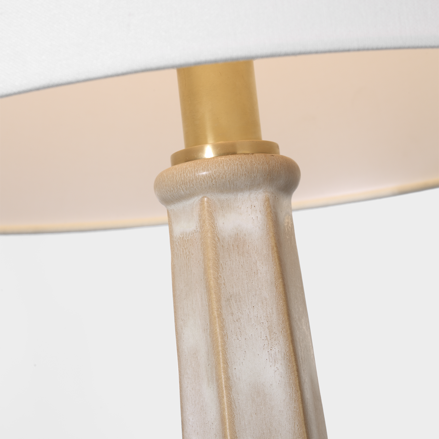 Lerio 31" Table Lamp | Dusted Stone | Linen Shade