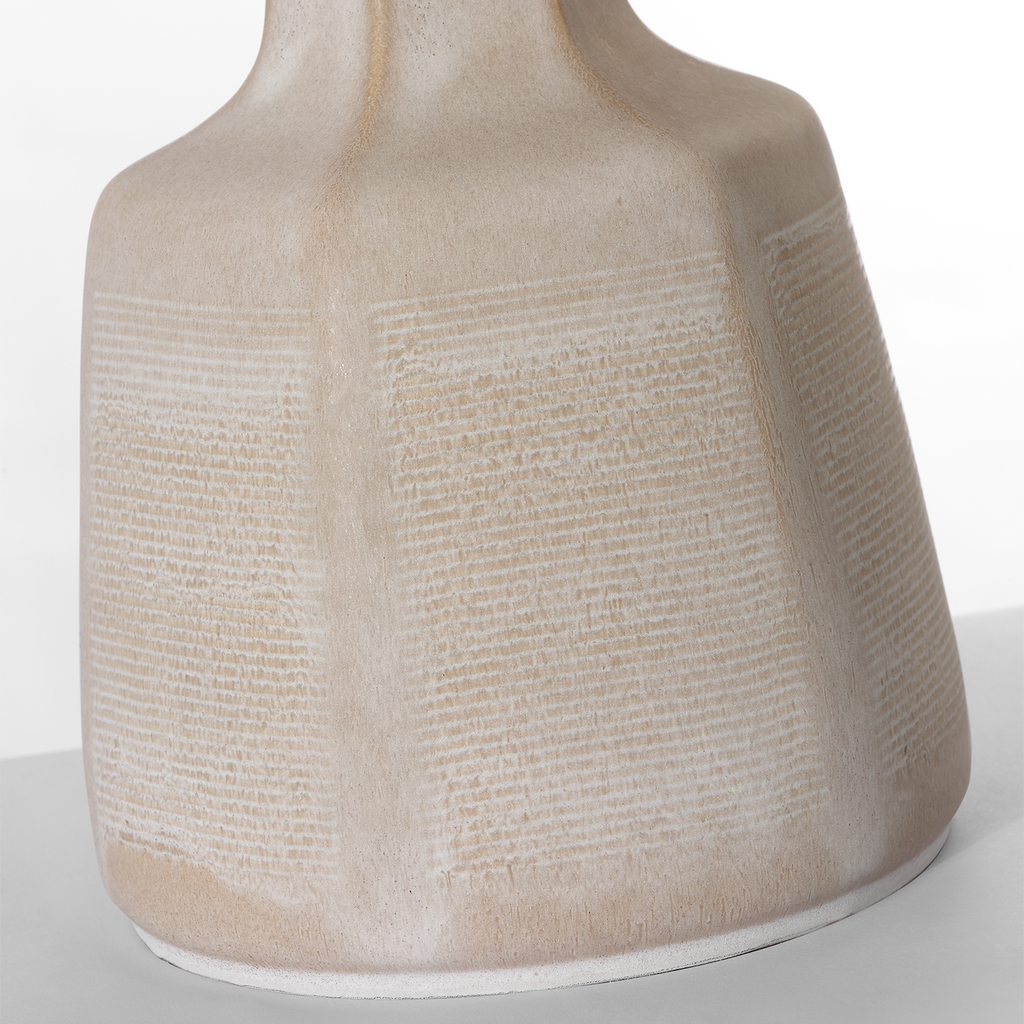 Lerio 31" Table Lamp | Dusted Stone | Linen Shade