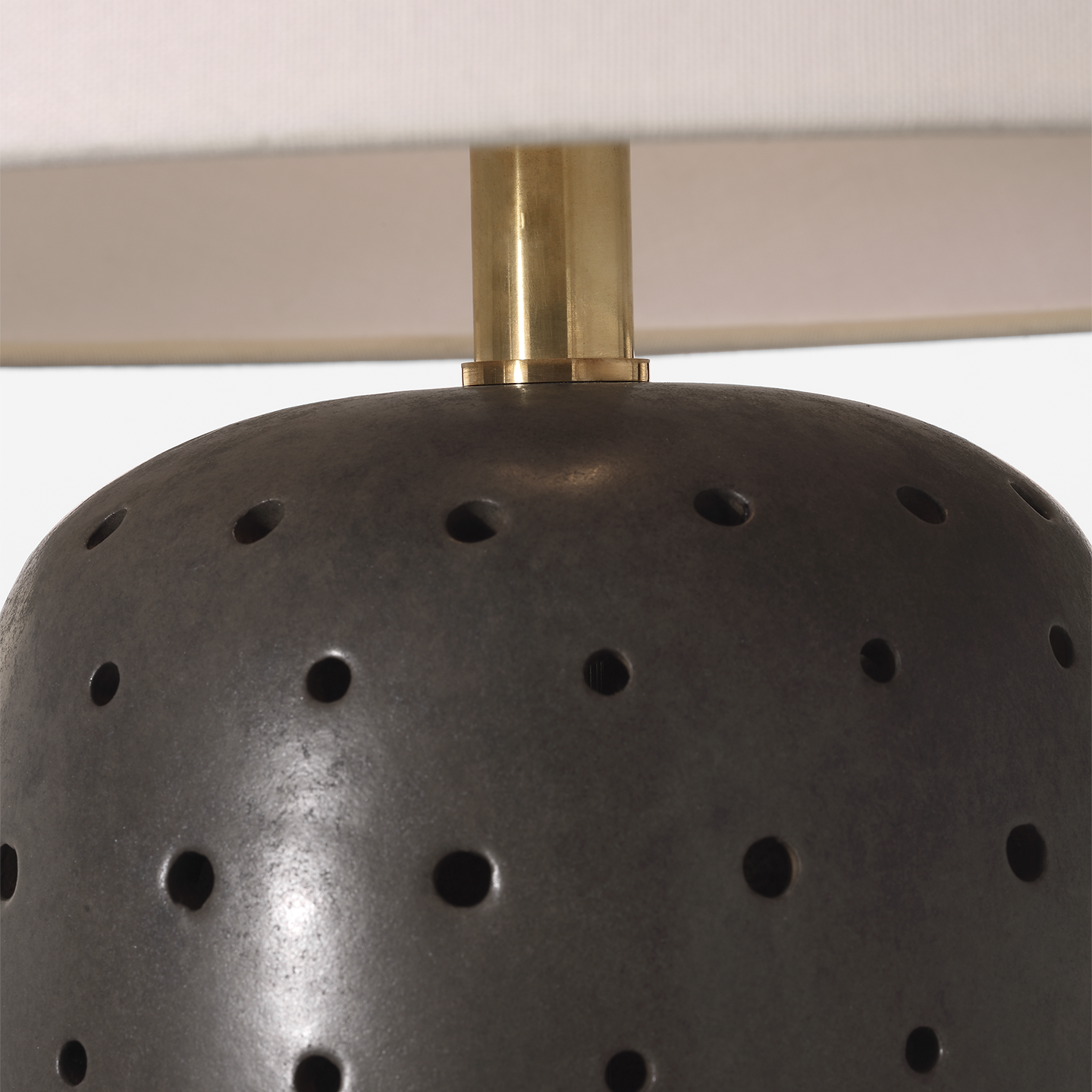 Samara 30" Table Lamp | Dusted Cocoa | Linen Shade