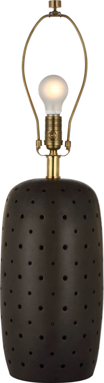 Samara 30" Table Lamp | Dusted Cocoa | Linen Shade