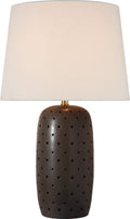 Samara 30" Table Lamp | Dusted Cocoa | Linen Shade