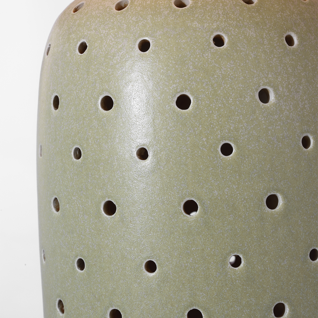 Samara 30" Table Lamp | Dusted Mint | Linen Shade