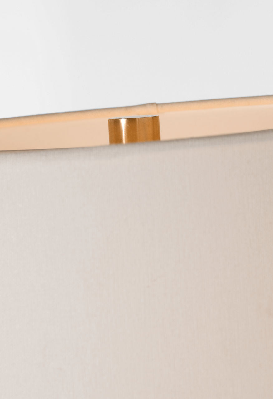 Samara 30" Table Lamp | Dusted Mint | Linen Shade