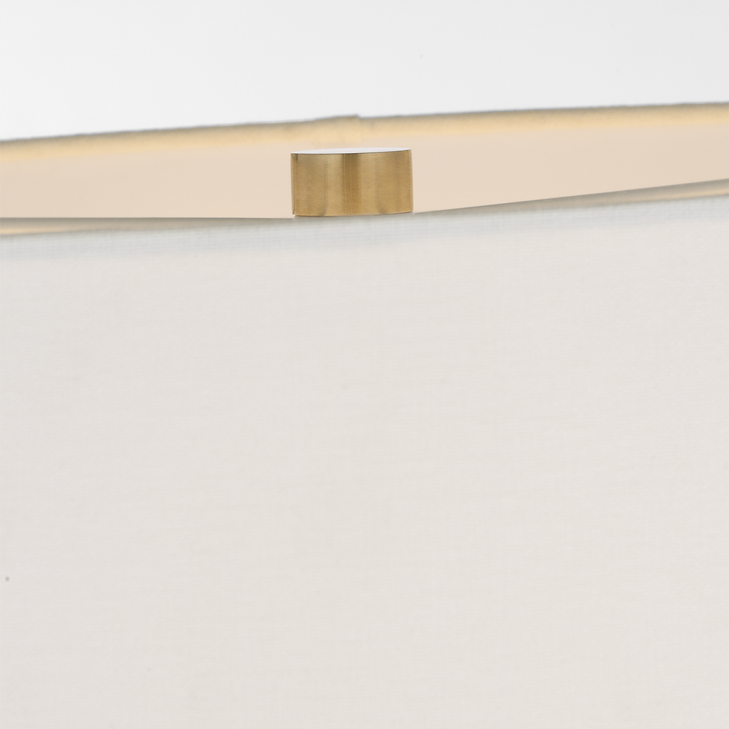 Mullin 31" Table Lamp | Dusted Cocoa | Linen Shade