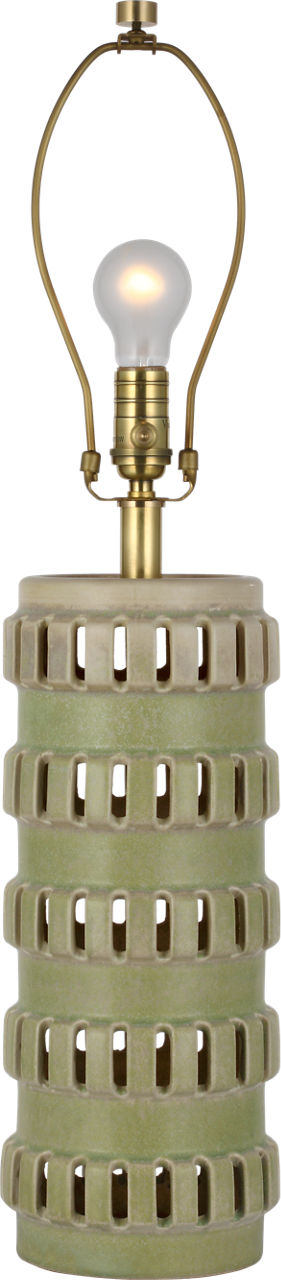 Mullin 31" Table Lamp | Dusted Mint | Linen Shade