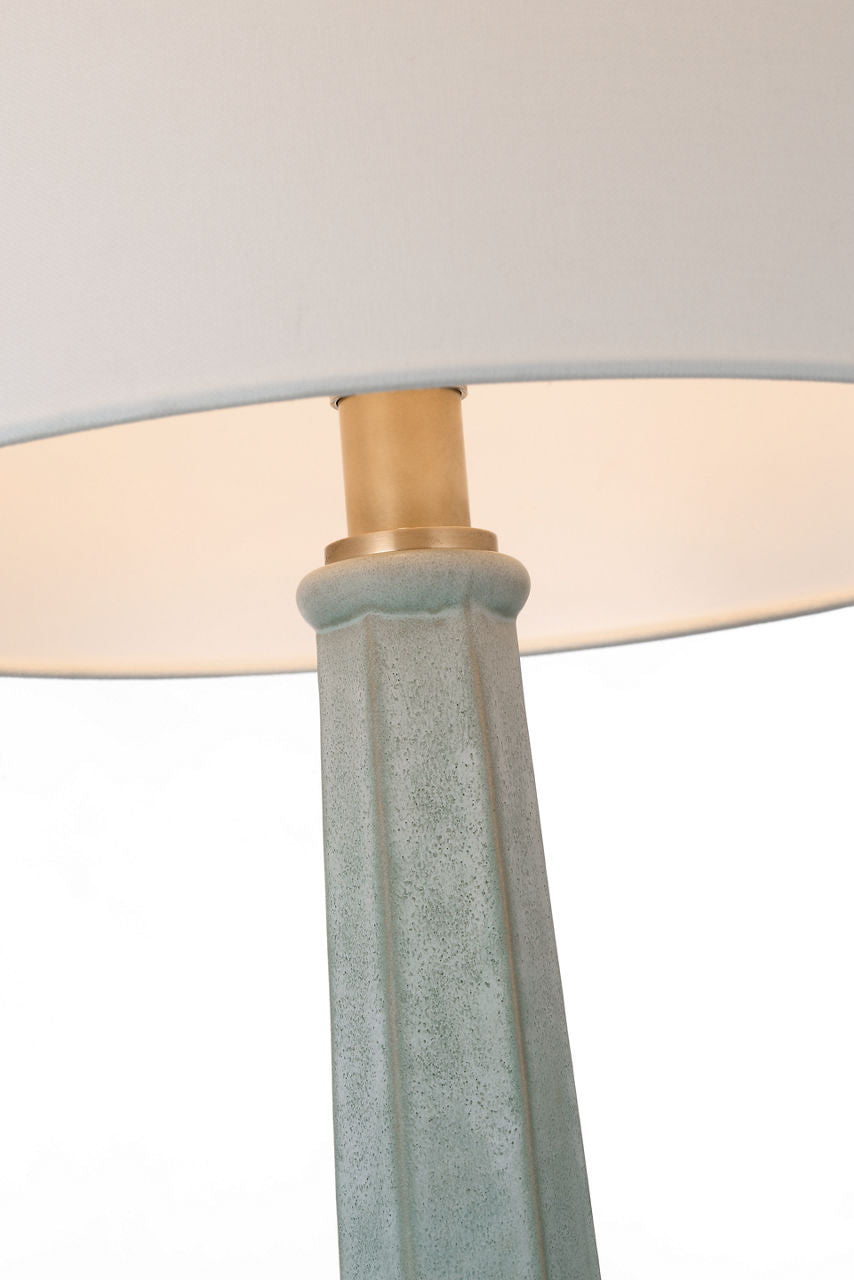 Lerio 31" Table Lamp | Dusted Jade | Linen Shade