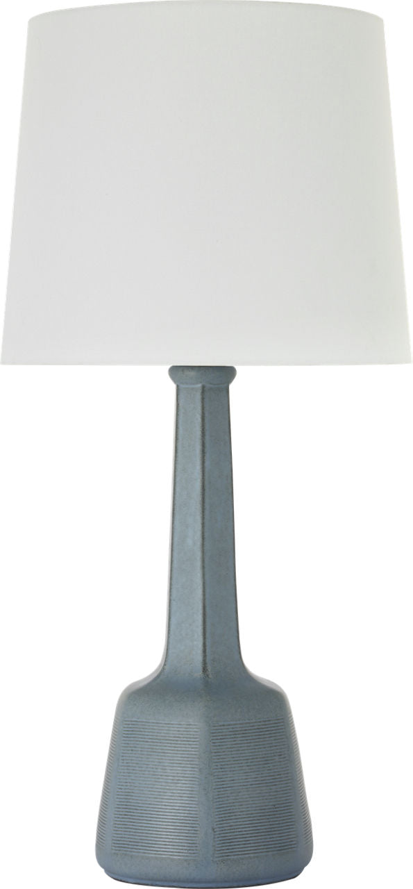 Lerio 31" Table Lamp | Dusted Slate | Linen Shade