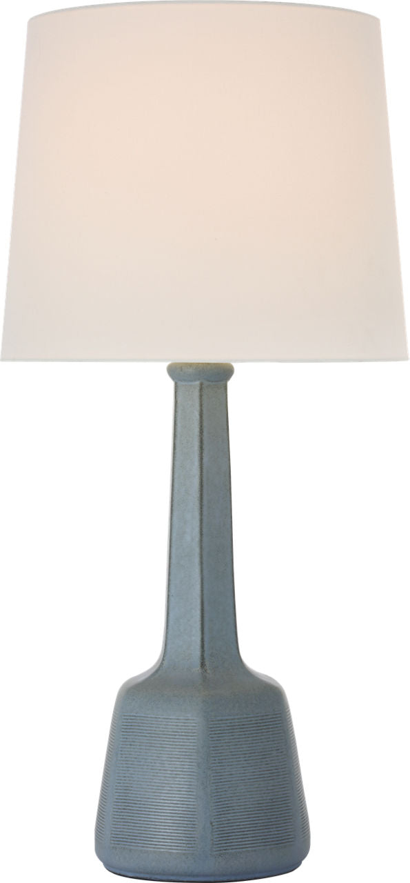 Lerio 31" Table Lamp | Dusted Slate | Linen Shade