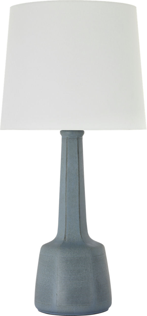 Lerio 31" Table Lamp | Dusted Slate | Linen Shade