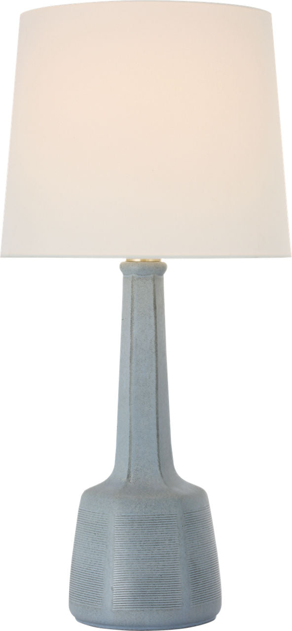 Lerio 31" Table Lamp | Dusted Slate | Linen Shade
