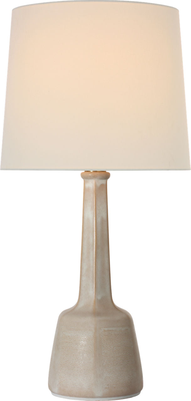 Lerio 31" Table Lamp | Dusted Stone | Linen Shade
