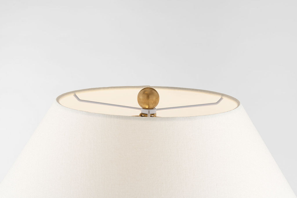 Sorrento 29" Table Lamp | Natural Terracotta | Linen Shade