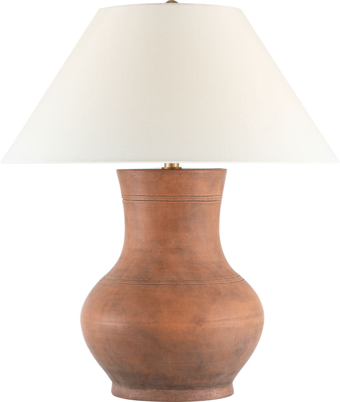 Sorrento 29" Table Lamp | Natural Terracotta | Linen Shade