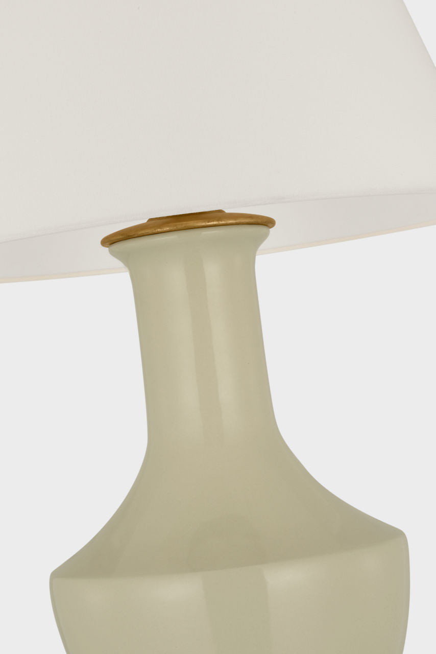 Lambay Cordless Table Lamp | Coconut | Linen Shade