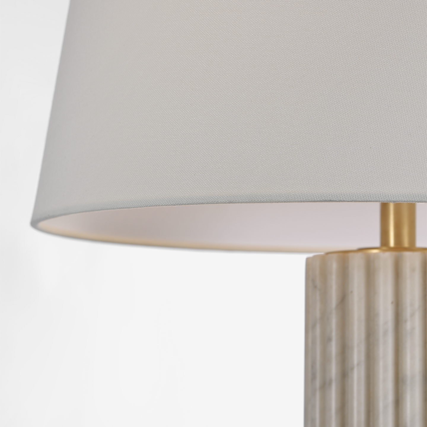Reeve 29" Table Lamp | Vintage Carrara | Linen Shade