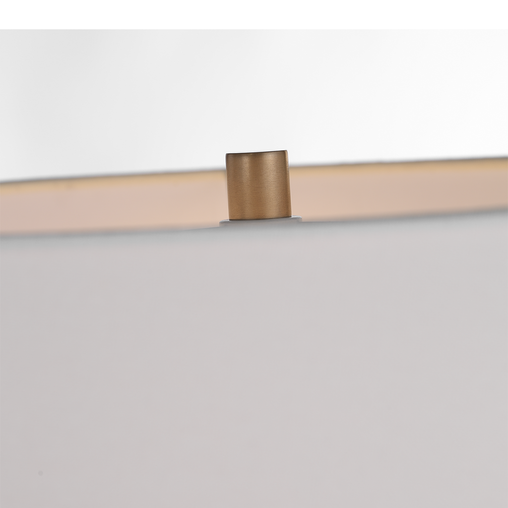 Reeve 29" Table Lamp | Vintage Carrara | Linen Shade