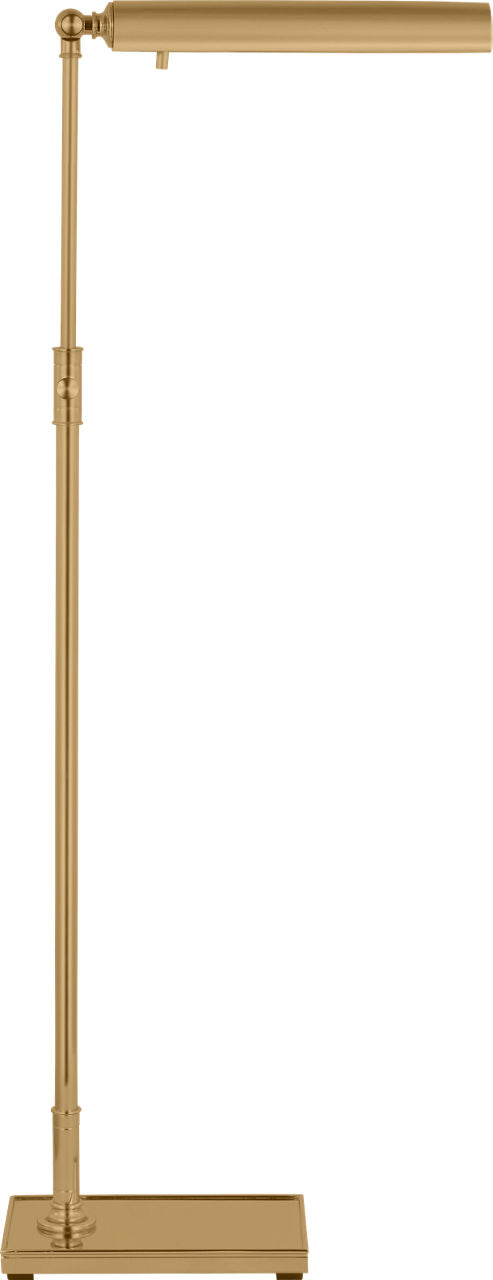 Lawton Medium Adjustable Pharmacy Lamp | Antique-Burnished Brass
