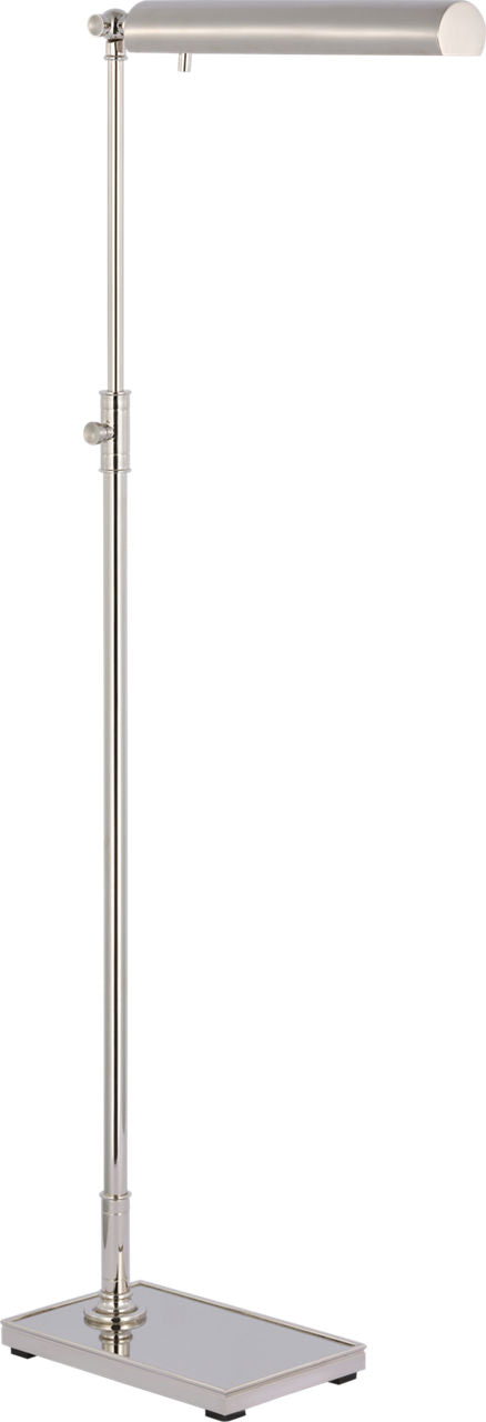 Lawton Medium Adjustable Pharmacy Lamp | Polished Nickel