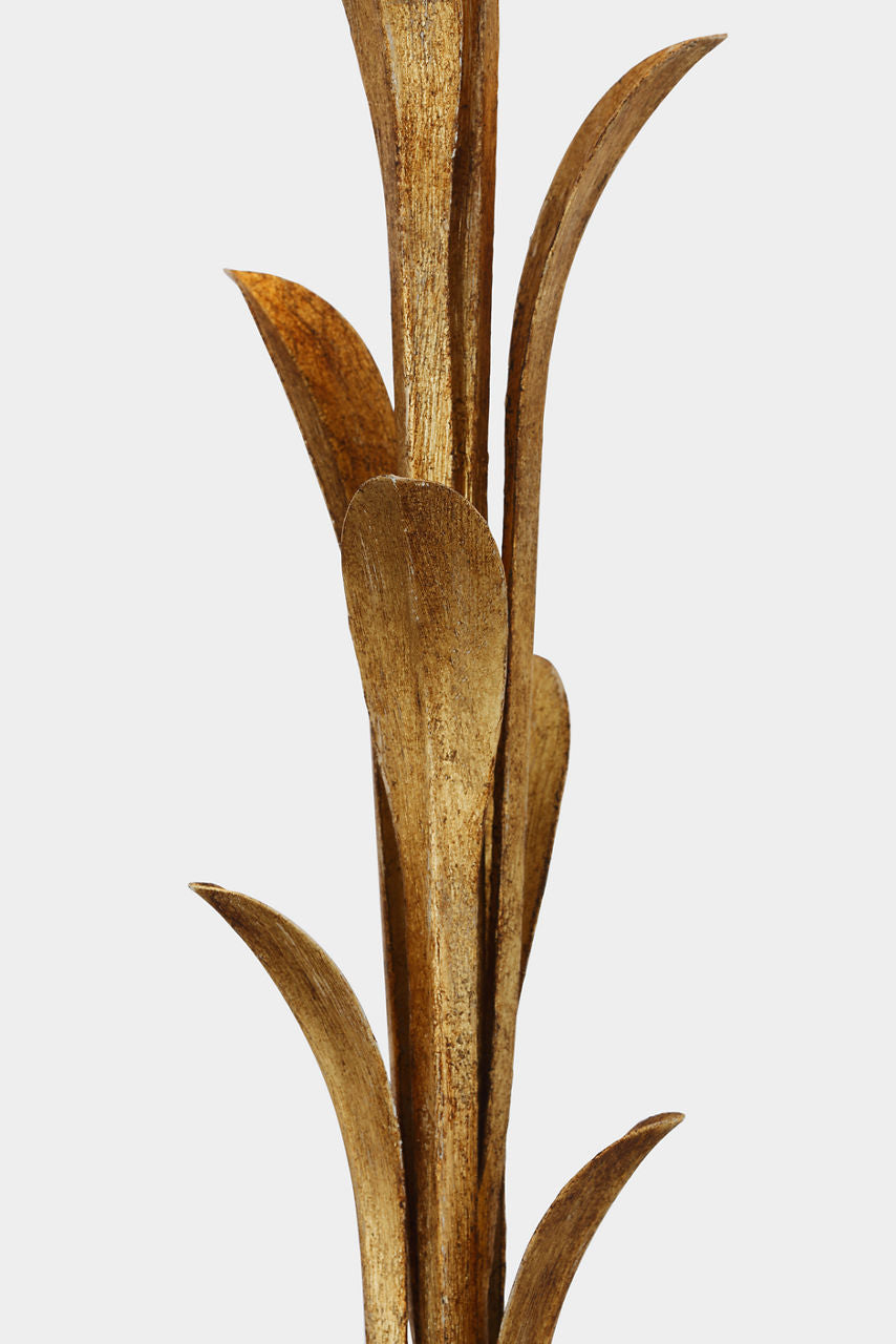 Provenz 62" Floor Lamp | French Gild | Linen Shade
