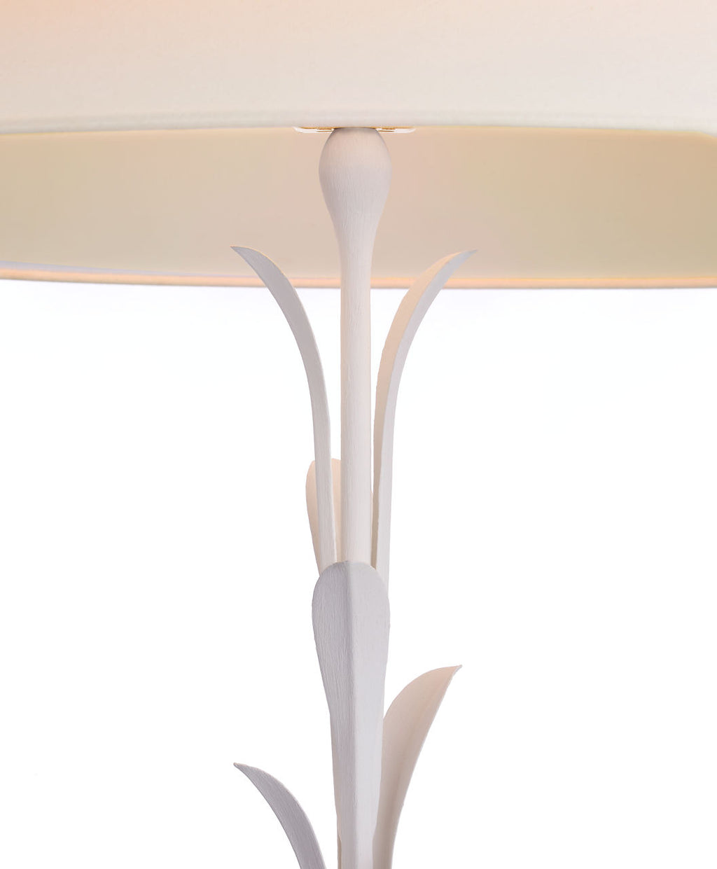 Provenz 62" Floor Lamp | Plaster White | Linen Shade