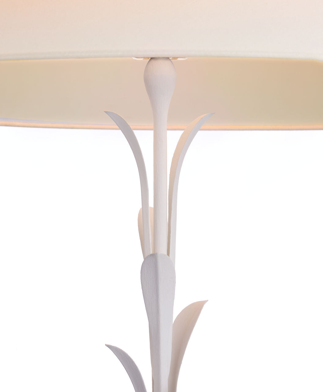 Provenz 62" Floor Lamp | Plaster White | Linen Shade