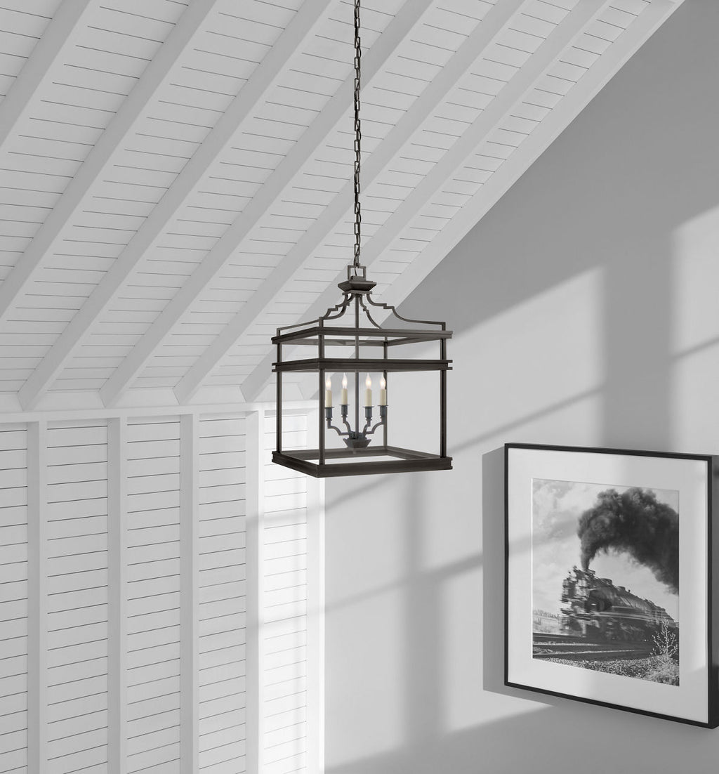 Mykonos Medium Lantern | Aged Iron