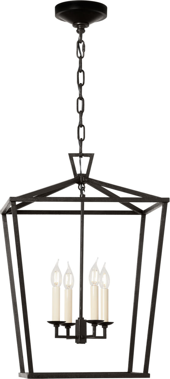 Darlana Medium Lantern | Aged Iron