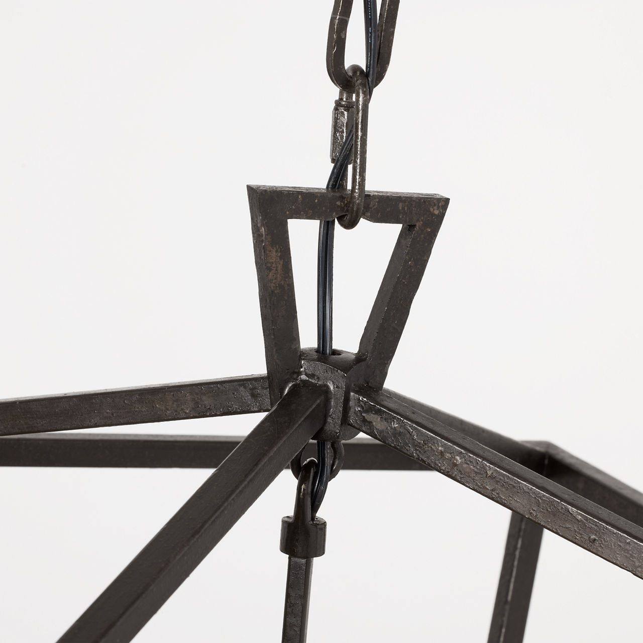 Darlana Medium Lantern | Aged Iron