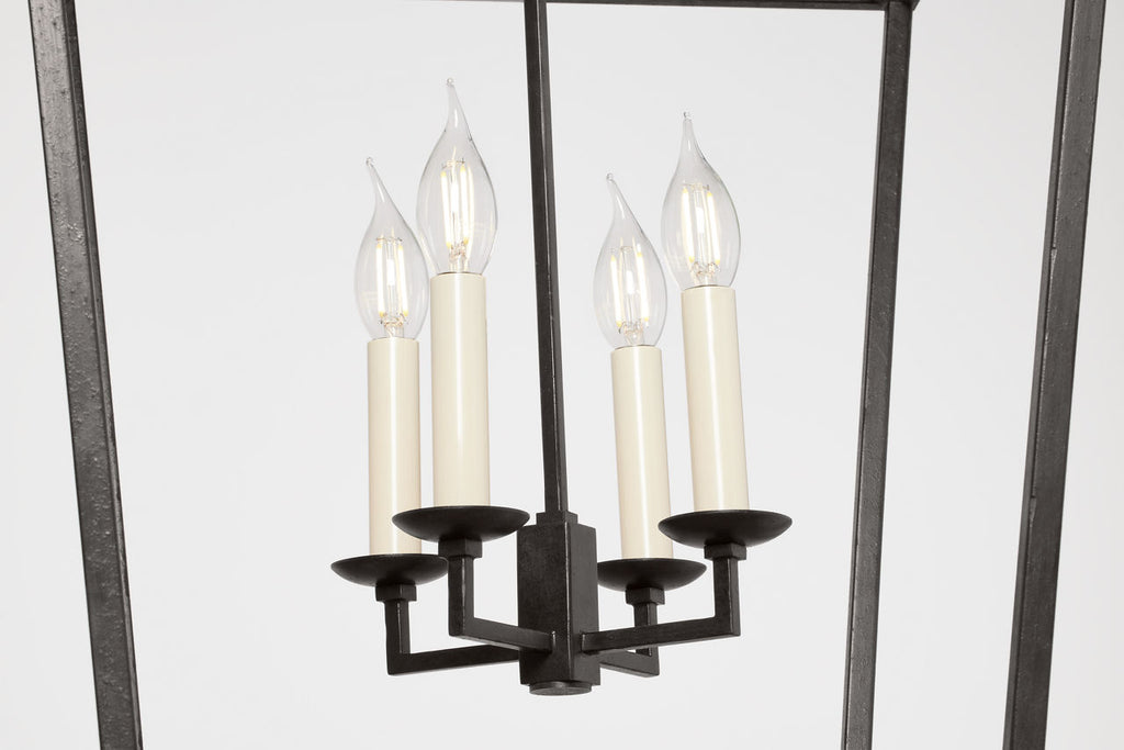 Darlana Medium Lantern | Aged Iron