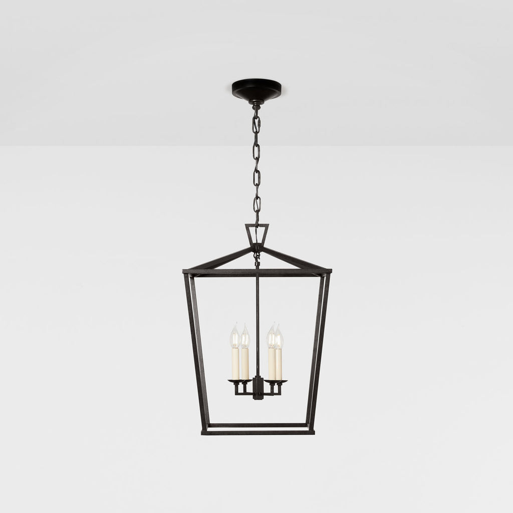 Darlana Medium Lantern | Aged Iron