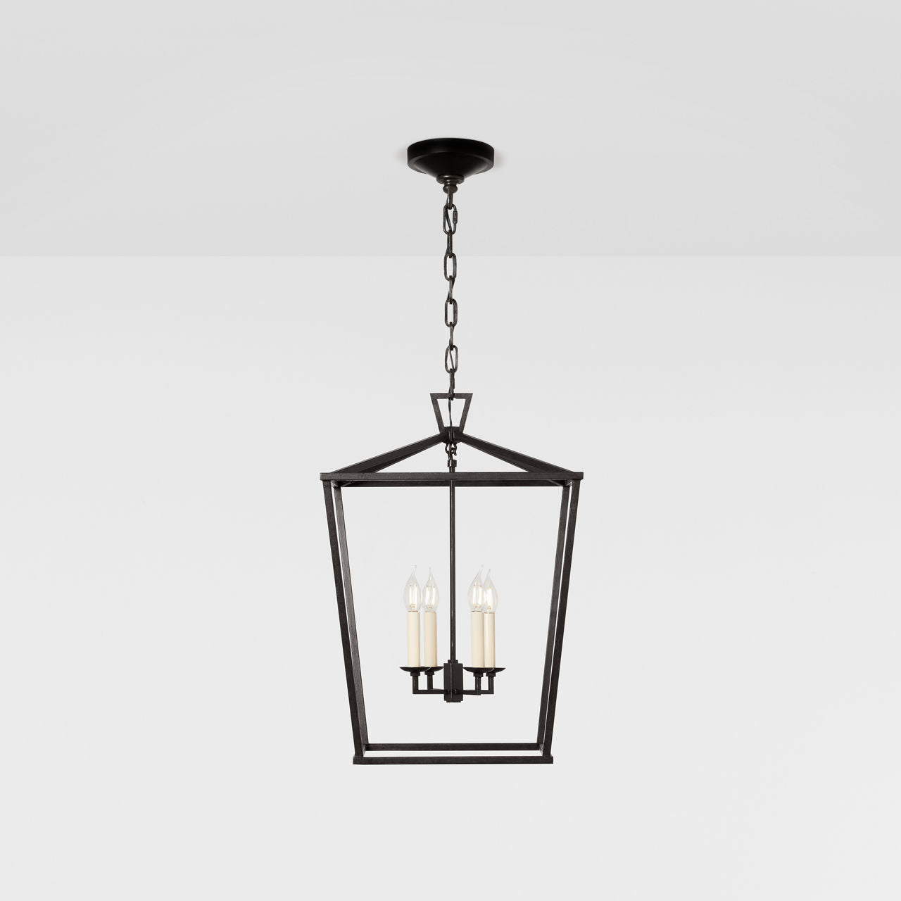 Darlana Medium Lantern | Aged Iron