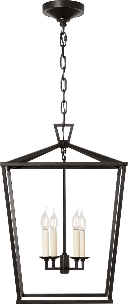 Darlana Medium Lantern | Aged Iron