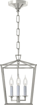 Darlana Mini Lantern | Polished Nickel