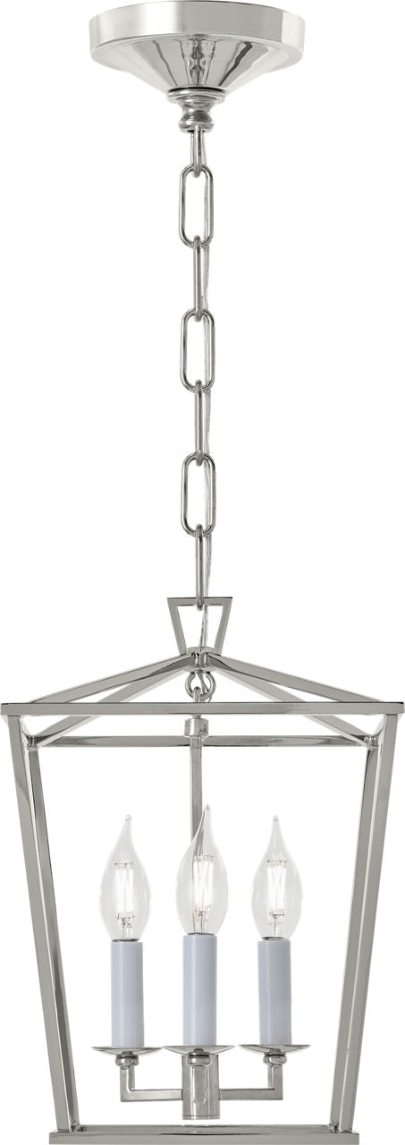 Darlana Mini Lantern | Polished Nickel