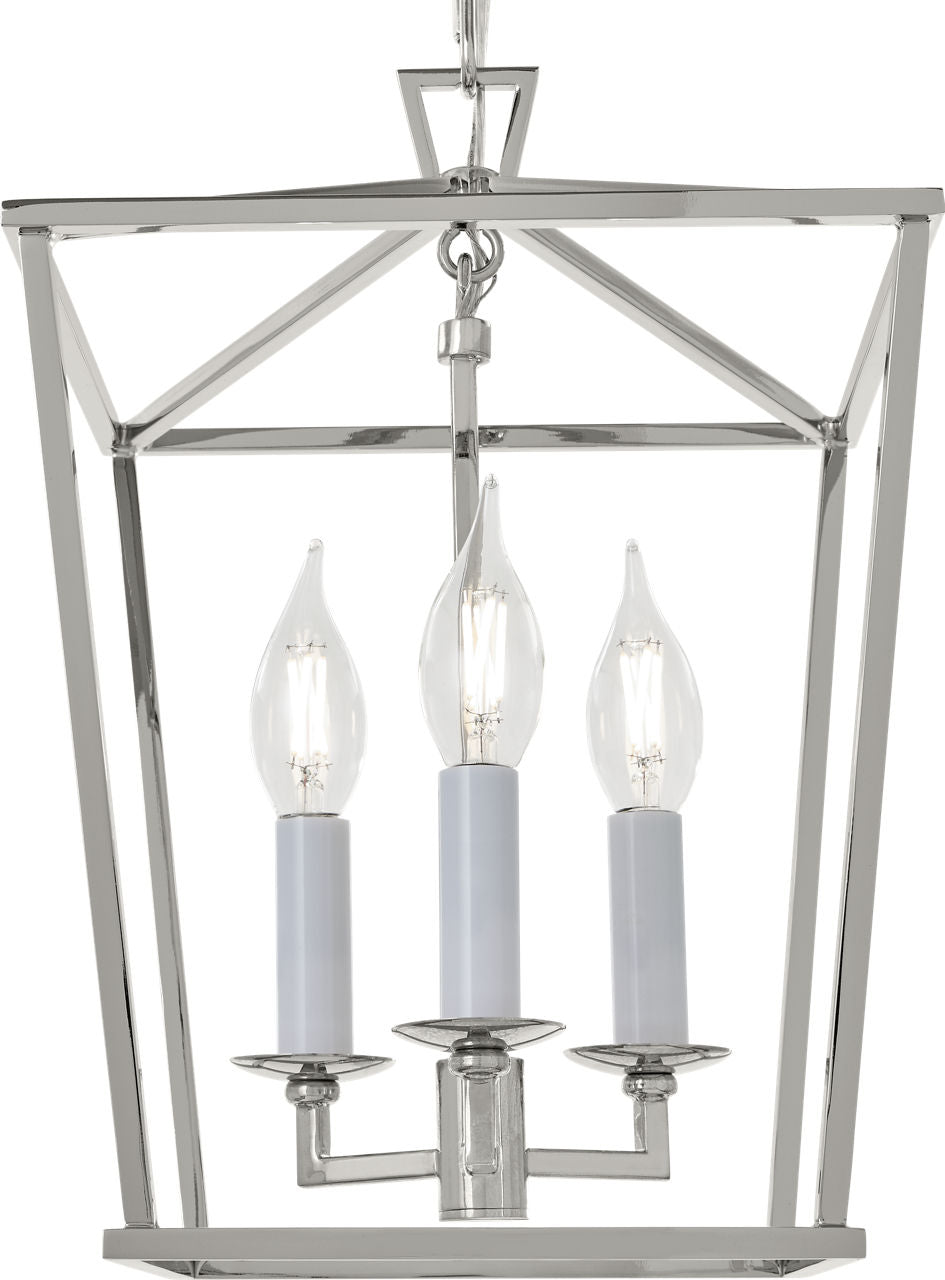 Darlana Mini Lantern | Polished Nickel