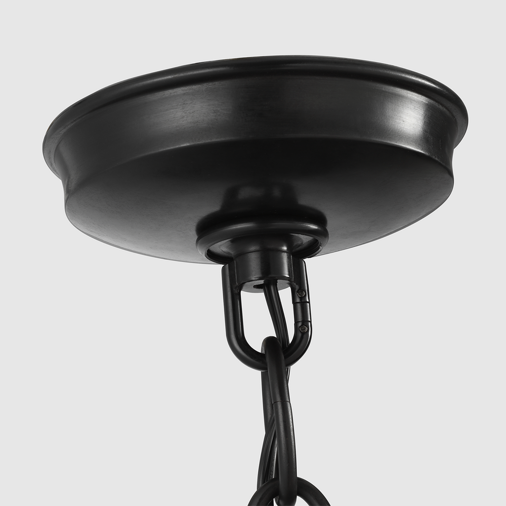 Astra 24" Sculpted Chandelier | Aged Iron